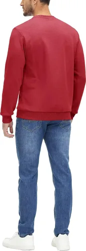Vista 3 de MAGCOMSEN Sudadera de cuello redondo para hombre, de manga larga, informal, cálido, forro polar