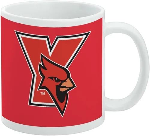 Vista 465 de Taza de cerámica con el logotipo principal de la Universidad Rider, taza de regalo novedosa para café, té y bebidas calientes, 11oz, blanca