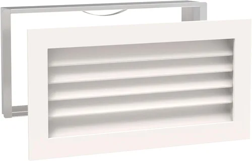 Vista 25 de Worth Home Products - Rejilla de retorno de CA de lujo de 12 pulgadas de ancho x 12 pulgadas de alto x 3 pulgadas de profundidad solo para paredes