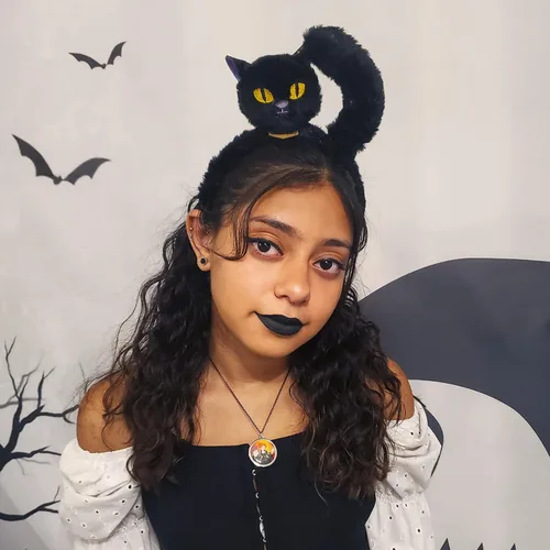 Vista 3 de Disney Diadema novedosa - Diademas de cosplay para Hocus Pocus