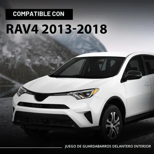 Vista 2 de GRAND ORANGE Forro interior delantero izquierdo y derecho, 1 par compatible con Toyota RAV4 2013-2018 538760R060, 538750R060, TO1248171, TO1249171