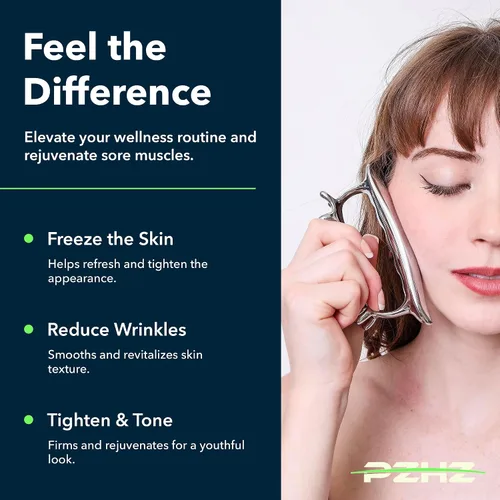 Vista 4 de PZHZ® Herramienta de masaje fascista para tejido profundo, nudos musculares, celulitis, liberación miofascial y más - Todo en uno alivio de tensión