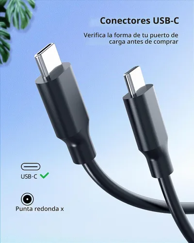 Vista 3 de Superer Cargador para portátil Samsung, USB C 65 W, compatible con Galaxy Book Pro 360, Chromebook 4 4+, Notebook 9 Pen Pro NP950QDB NP930XDB Negro