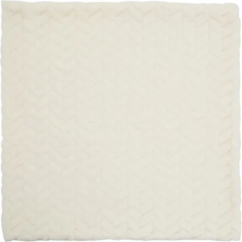 Vista 8 de Paquete de 2 fundas de almohada decorativas beige de 20 x 20 pulgadas, diseño de cheurón, para sofá, decoración de granja