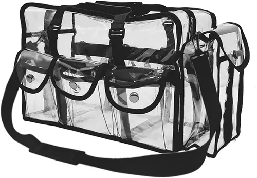 Vista 8 de Bolsa de cosméticos transparente, Claro, Moderno