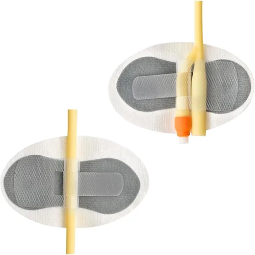 Vista 10 de Dispositivo de estabilización del catéter de Foley, adhesivo autoajustable para tubo de catéter, soporte adhesivo para bolsa de pierna urinaria