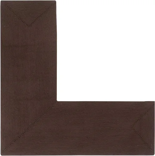 Vista 11 de La colección Better Trends Alpine Braid es una alfombra reversible para interiores duradera y resistente a las manchas 100% polipropileno