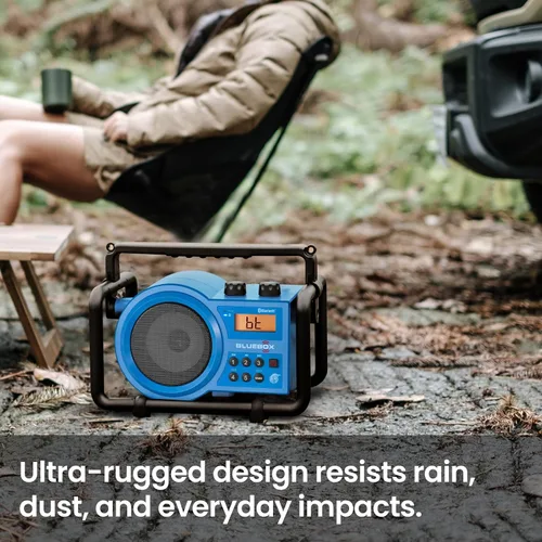 Vista 12 de Sangean Compact Ultra Rugged receptor de radio Azul