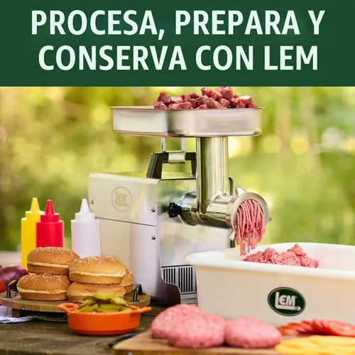 Vista 5 de LEM Products - Kit de limpieza para picadora de carne, 10 cepillos y spray de silicona