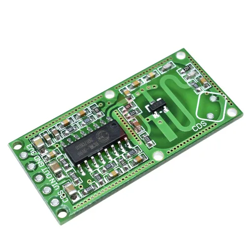 Vista 2 de HiLetgo 5 unids RCWL-0516 RCWL 0516 Sensor de radar de microondas Sensor humano Sensor Cuerpo Módulo de interruptor de inducción Módulo de salida