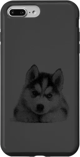 Vista 12 de Chic Husky Puppy for Dog Mom and Paw Parents Case for iPhone 16