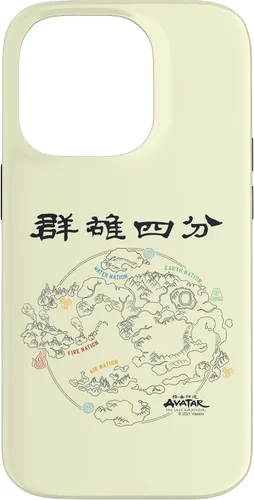 Vista 17 de Funda para iPhone 16 Avatar: The Last Airbender World Map