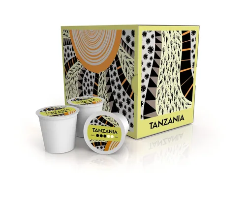 Vista 7 de Atlas Coffee Club - Cápsulas de café – Tostado ligero/medio, origen único Tanzania, 24 unidades – Compatibles con cafeteras Keurig K-Cup – 100%