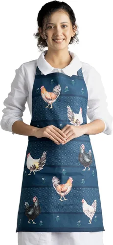 Vista 296 de Maison d' Hermine Delantales para mujer con bolsillo, 100% algodón (27.50 x 31.50 pulgadas)