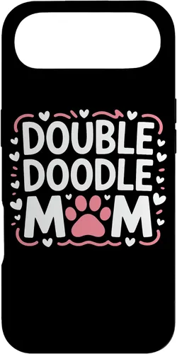 Vista 27 de Double Doodle Mom Doodle Dog Parent Family Canine Enthusiast Case for iPhone 16