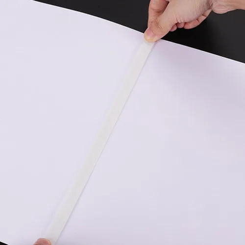 Vista 6 de Segolike 100 tiras de pegamento térmico de 0.079 in de ancho para reparación de encuadernación de libros, suministros de material de carpeta