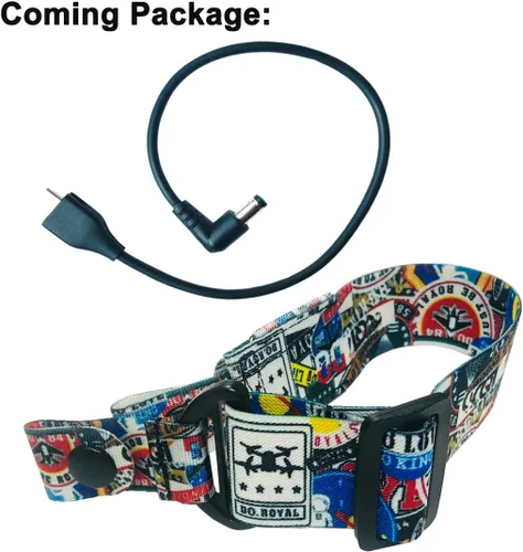 Vista 3 de JCHPINE - Correa de cabeza y cable de alimentación para DJI FPV Goggles V2 Combo