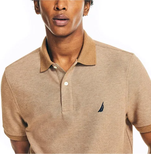 Vista 4 de Nautica Polo de cubierta de ajuste clásico para hombre
