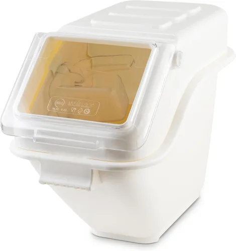 Vista 11 de Winco IB-2S - Contenedores de ingredientes para estantes, 2 galones (capacidad de 40 tazas), color blanco