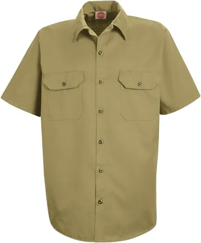 Vista 4 de Red Kap Camisa de uniforme utilitario para hombre