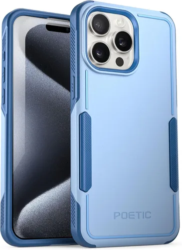 Vista 21 de Poetic Neon - Funda para iPhone 14 Pro Max, resistente de doble capa, delgada, a prueba de golpes, compatible con carga inalámbrica, antideslizante
