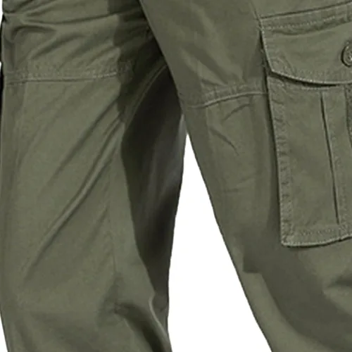 Vista 5 de JEShifangjiusu Pantalones cargo de trabajo para hombre, pantalones deportivos de ajuste relajado, pantalones deportivos para correr, pantalones