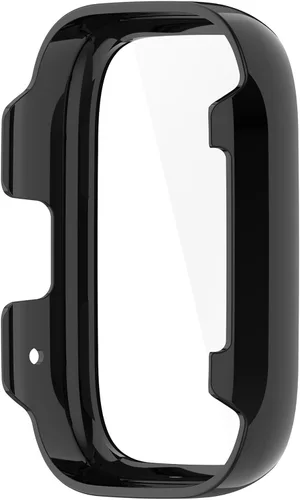Vista 6 de Funda protectora de pantalla de reloj de cobertura completa para PC (para Xiaomi Redmi Watch 3 Active) / (Watch 3 Lite), accesorios para reloj Negro