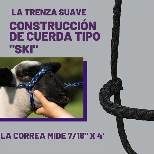 Vista 3 de Cabestro de oveja Weaver Leather, con múltiple soga