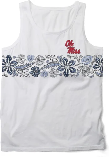 Vista 13 de Wes and Willy Camiseta sin mangas floral para hombre