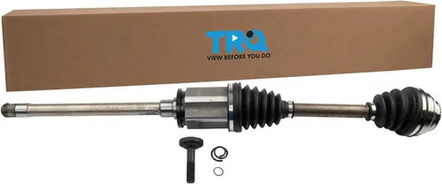 Vista 203 de TRQ Conjunto de eje CV delantero del lado del conductor o del pasajero Compatible con Subaru Crosstrek 2016-2017 2014-2015 XV Crosstrek Para