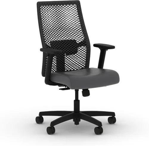 Vista 26 de HON Ignition 2.0 ReActiv - Silla de oficina ergonómica, silla de escritorio de malla con soporte lumbar, inclinación de sincronización avanzada