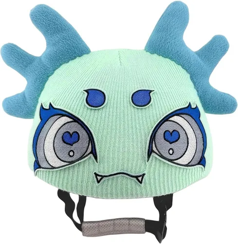 Vista 11 de Linda funda de casco de esquí de animal, divertido sombrero decorativo para casco al aire libre, fundas para casco deportivo, ciclismo, esquí