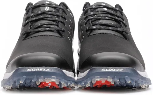 Vista 2 de SQAIRZ Zapatos de golf deportivos para hombre, nuevos zapatos de golf, diseñados para el equilibrio y el rendimiento, picos reemplazables