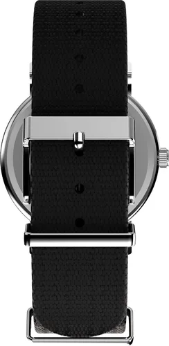 Vista 3 de Timex Weekender 38mm Unisex Analog Watch INDIGLO Backlight Adjustable Durable Nylon Fabric Slip Through Strap 24 Hour Time