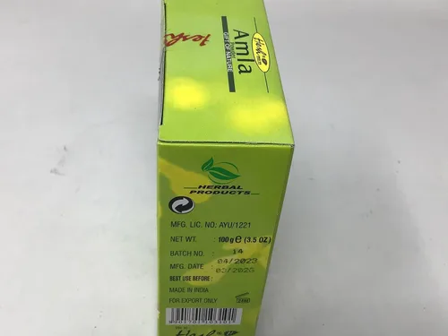 Vista 8 de Polvo para el pelo Hesh Pharma Amla, polvo de 3.5 oz
