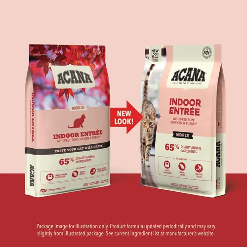Vista 8 de ACANA Alimento seco para gatos de interior Entrada interior Pollo Pavo