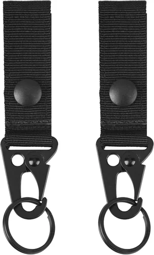 Vista 16 de TRIWONDER Clips de boca ampliados HK Gancho de alta resistencia Ganchos a presión Clips de honda para Paracord al aire libre bolsa mochila