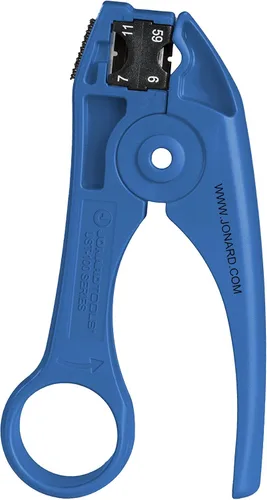 Vista 3 de Jonard Tools UST-135 Herramienta de pelado de 2 niveles para cables COAX RG7 y RG11