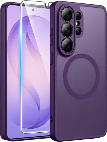 Vista 93 de FNTCASE - Funda para iPhone 16 Pro: magnética, mate, translúcida, de grado militar, protectora contra caídas, resistente, fina, duradera y a prueba