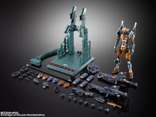 Vista 6 de TAMASHII NATIONS - Neon Genesis Evangelion - EVA-00/00 Prototipo, Bandai Spirits Metal Build