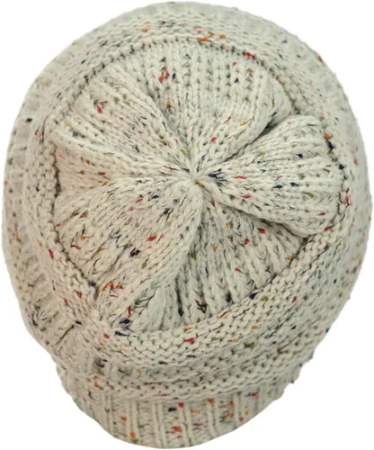 Vista 278 de C.C Trendy Warm Chunky Soft Stretch Cable Knit Beanie