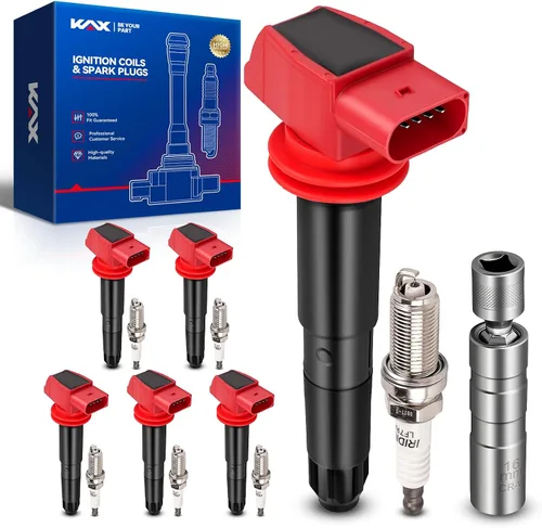 Vista 111 de Bobina de encendido KAX UF434 1 paquete Compatible con Impala, Equinox, G6, Malibu, Silverado 1500, Uplander, Torrent, Lucerne, Express 1500, Sierra