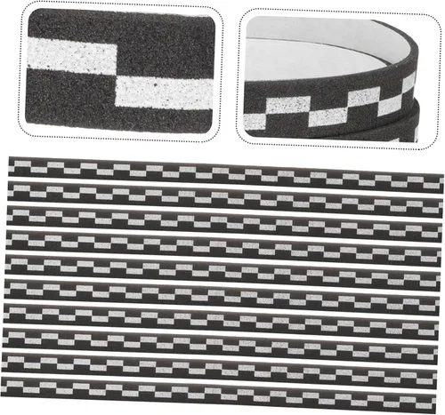 Vista 8 de 10 rollos de tenis de mesa Eva Edge Protector Cinta amortiguador de raqueta para mayor estabilidad y durante el juego