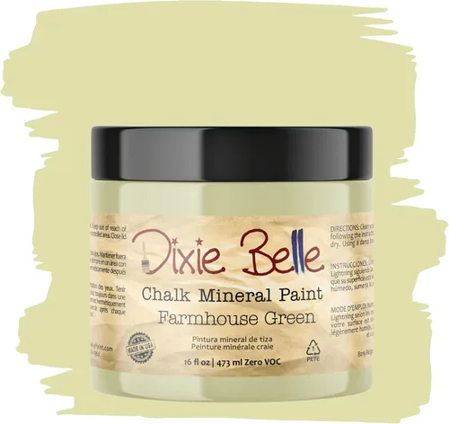 Vista 26 de Pintura para muebles con acabado de tiza Dixie Belle Paint Company - Amatista (4oz) - Pintura mineral de tiza chic púrpura profundo mate