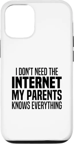 Vista 27 de I Don't Need The Internet My Parents Knows Everything Funny Case for iPhone XR