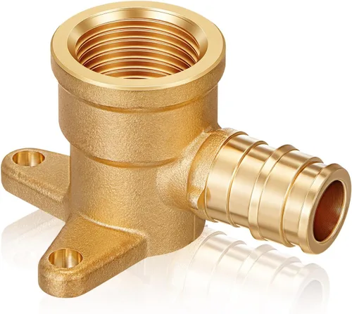 Vista 10 de 1 "X 1" Codo de 90 grados Pex A Accesorios de expansión Accesorios de latón Herramienta de crimpado Pex para conexión de tubería de tubería, ASTM