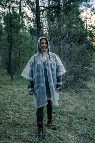 Vista 8 de Stansport Traje impermeable Peva, transparente, mediano