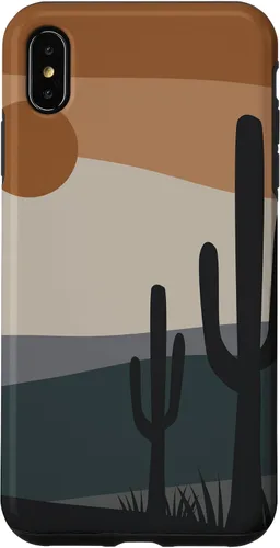 Vista 11 de Cute Desert Cactus Terracotta Southwestern Aesthetic Boho Case for iPhone 17