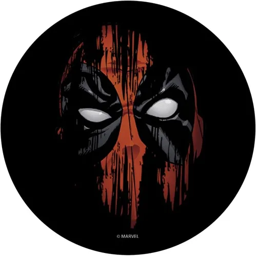 Vista 3 de Marvel Deadpool Faded Paint Face - PopSockets Grip and Stand for Phones and Tablets