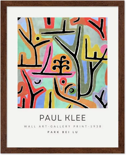 Vista 19 de Poster Master Póster vintage de Paul Klee – Impresión retro de cómicos – Arte de dibujo – Arte abstracto – Regalo para hombres y mujeres – Estilo-09